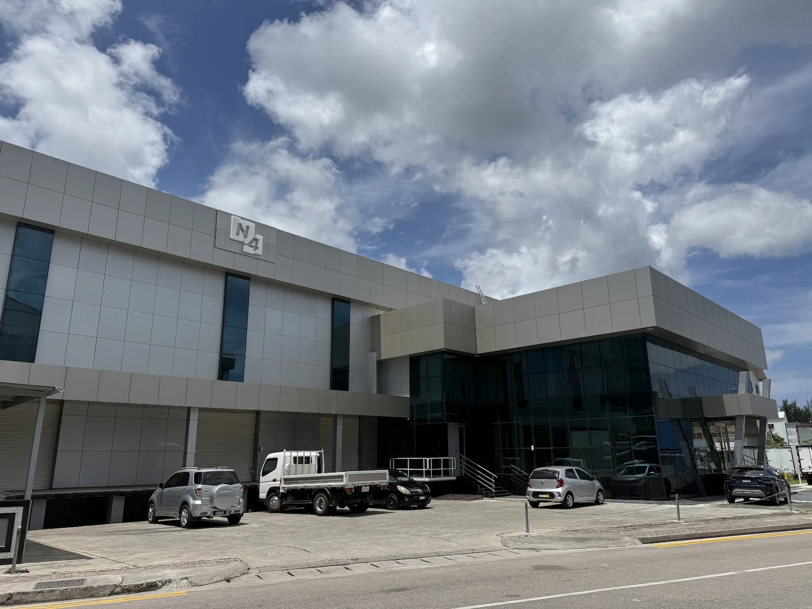 Trojan Seychelles warehouse outside